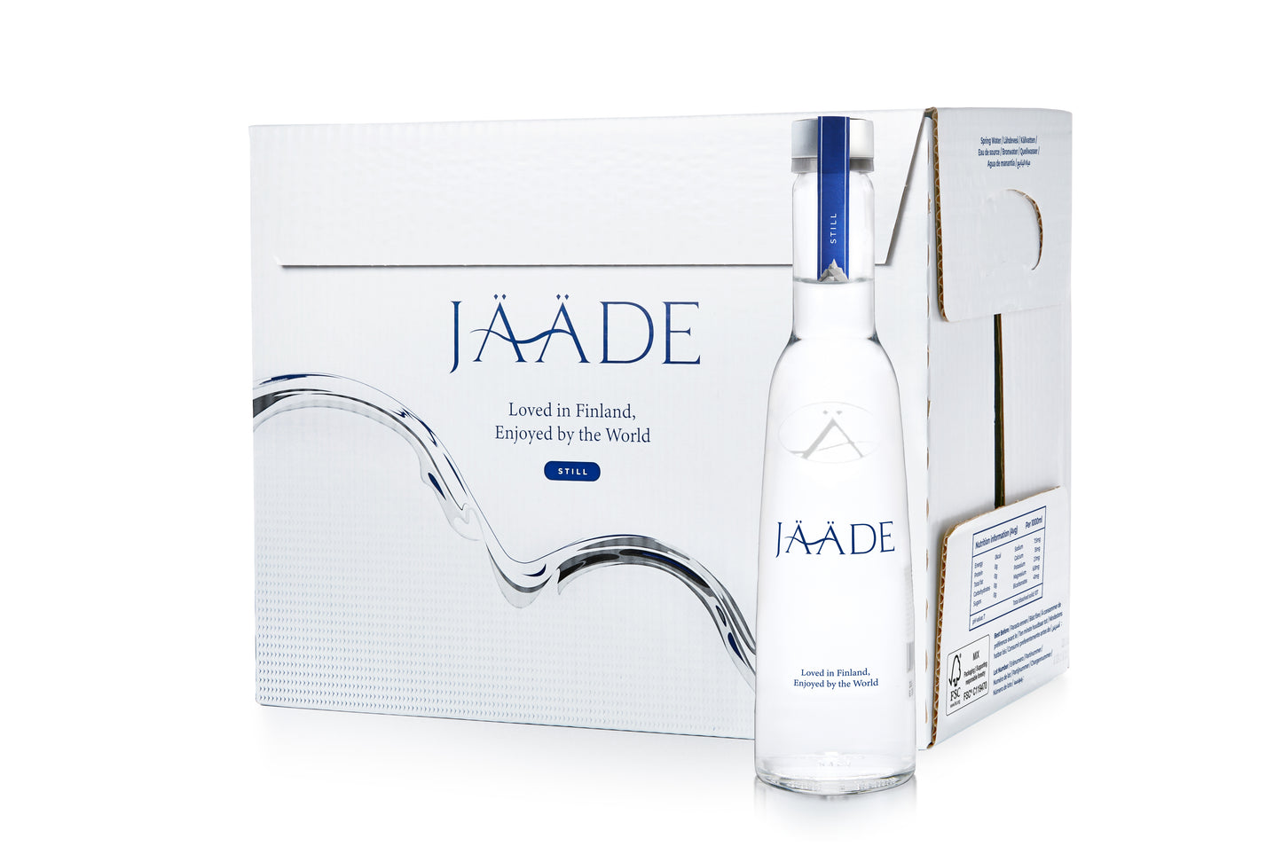JÄÄDE Natural Mineral Water -
15 Glass Bottles x 330ml (Carton)