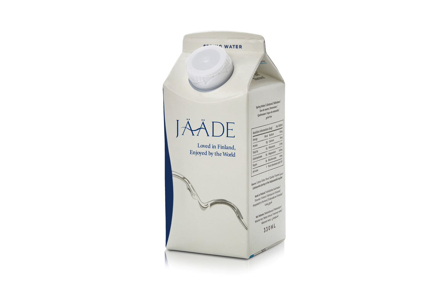 Jääde Natural Mineral Water - 12 Cartons / Pure-Pak x 330ml * 2 Cases