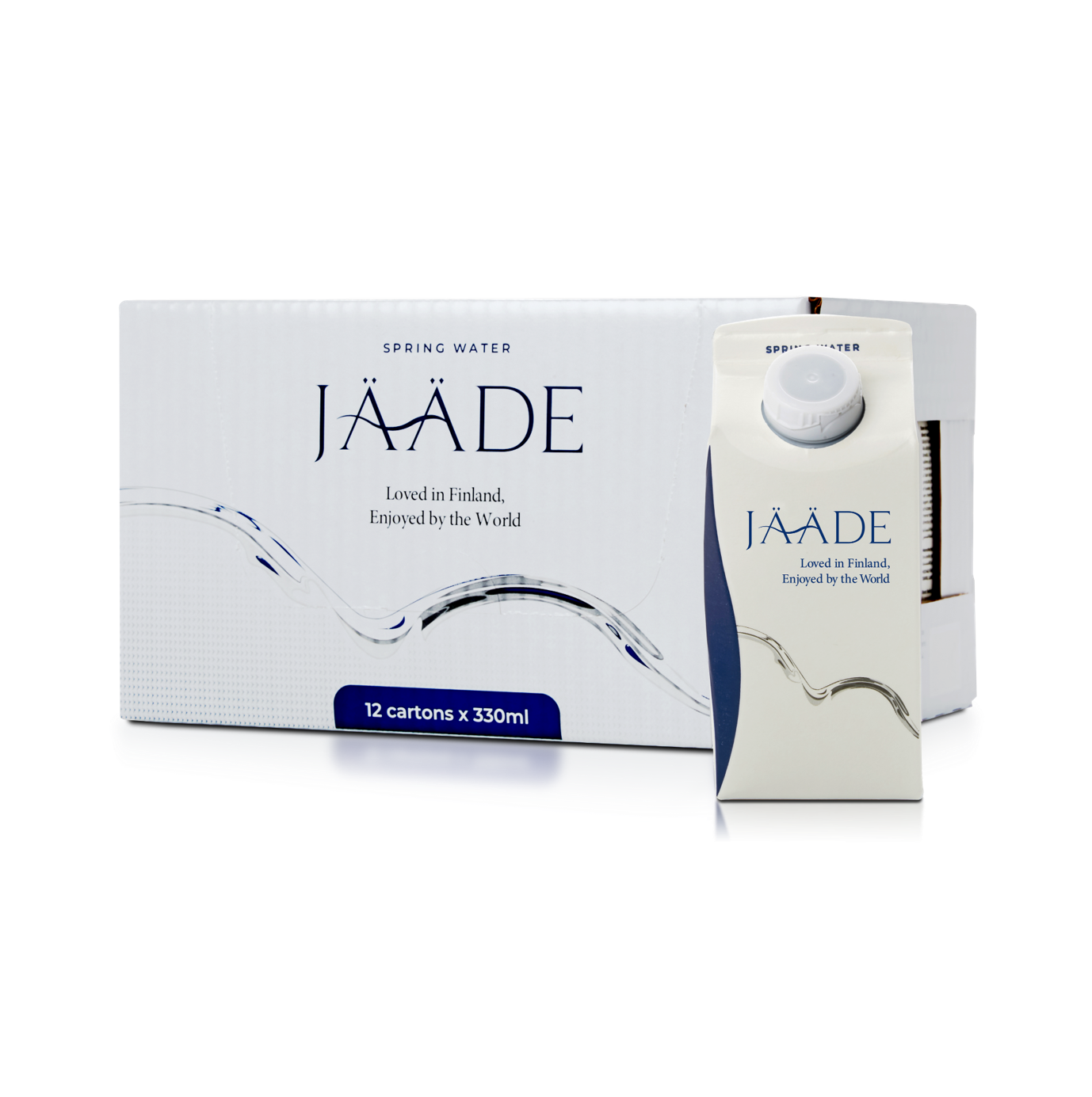 JÄÄDE Natural Mineral Water 12 Pure-Pak® x 330ml (Carton)