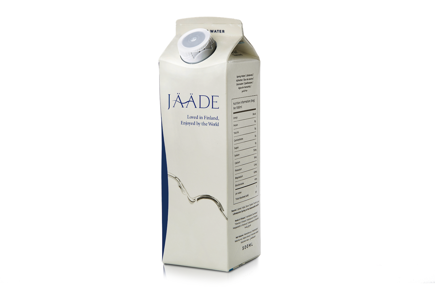 JÄÄDE Natural Mineral Water 12 Pure-Pak® x 500ml (Carton)