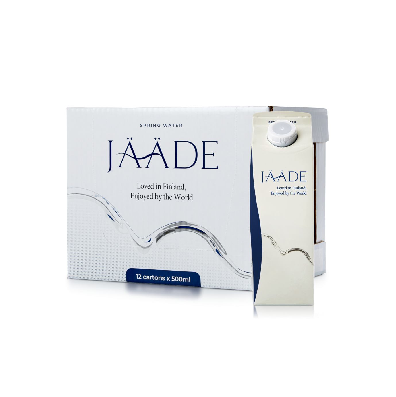 JÄÄDE Natural Mineral Water 12 Pure-Pak® x 500ml (Carton)