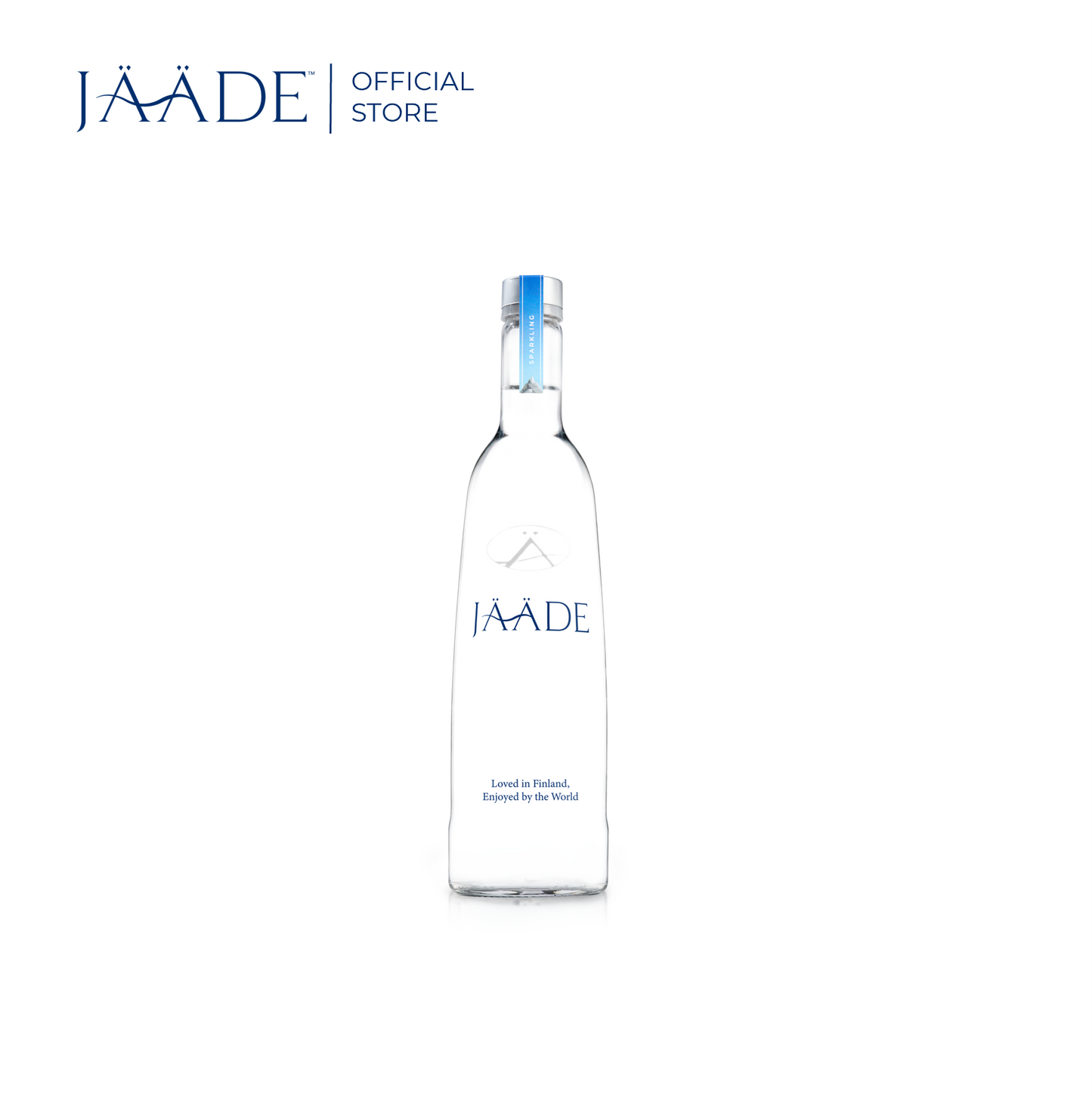 JÄÄDE Sparkling Mineral Water - 15 Glass Bottles x 750ml (Carton)