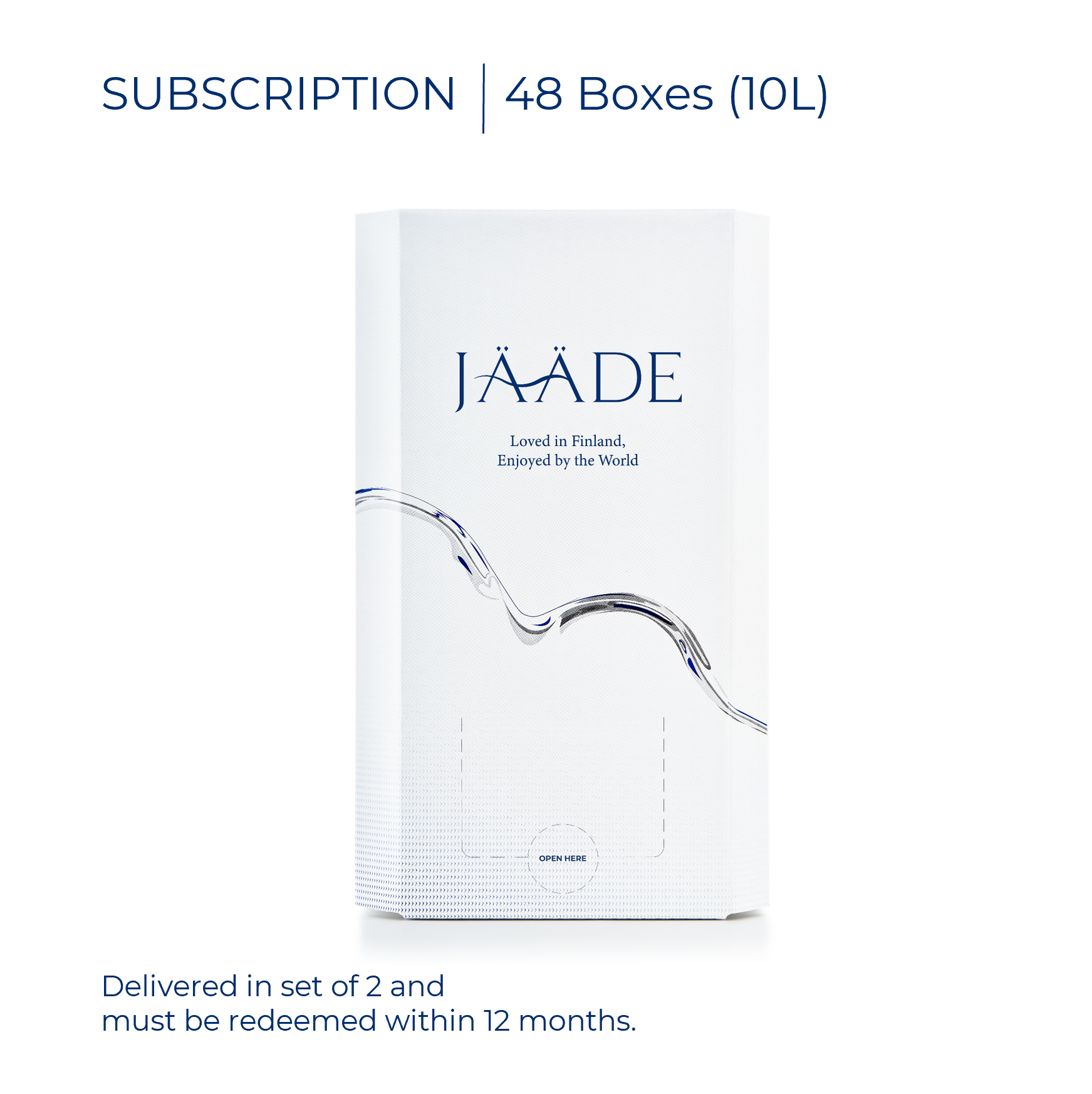 JÄÄDE 10L Box Plan (48 boxes) – JÄÄDE - Natural Finnish Mineral Water
